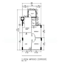Blk 6 Marine Terrace Walk (Marine Parade), HDB 3 Rooms #622672931